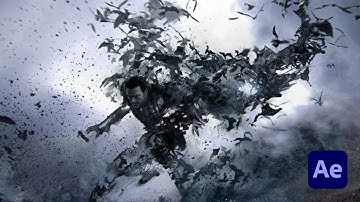 Dracula Vampire Bat Transformation Effect in Adobe After Effects