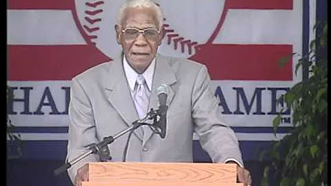 Buck O'Neil - Baseball Hall of Fame Induction Ceremony Speech