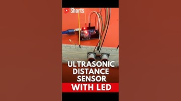 Smart Light 💡 | Auto ON/OFF with Ultrasonic Sensor 🔥 #arduino #electronics #diyprojects