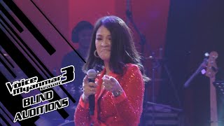 Video thumbnail of "Yuzana : "ပဋိပက္ခ" - Blind Auditions - The Voice Myanmar Season 3, 2020"