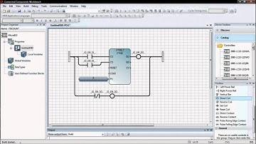 Counter PLC Using a Functional Block Diagram