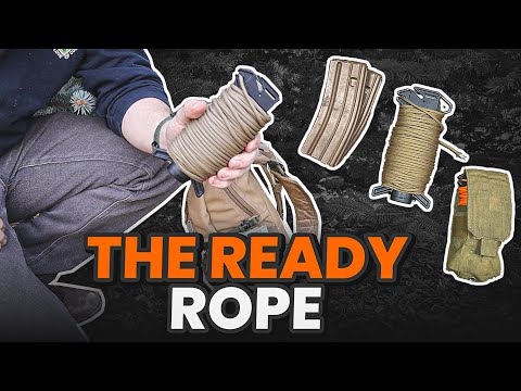 Watch: ARM Ready Rope Dispenser, 550 Cord, 100 feet
