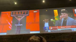 BROWNS FANS REACT TO DRAFTING MASON GRAHAM