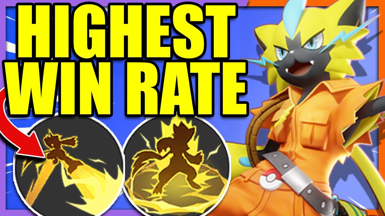 Highest Win Rate Pokemon Build In Unite! 