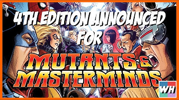 4e editie aangekondigd voor Mutants & Masterminds! (Mijn mening)