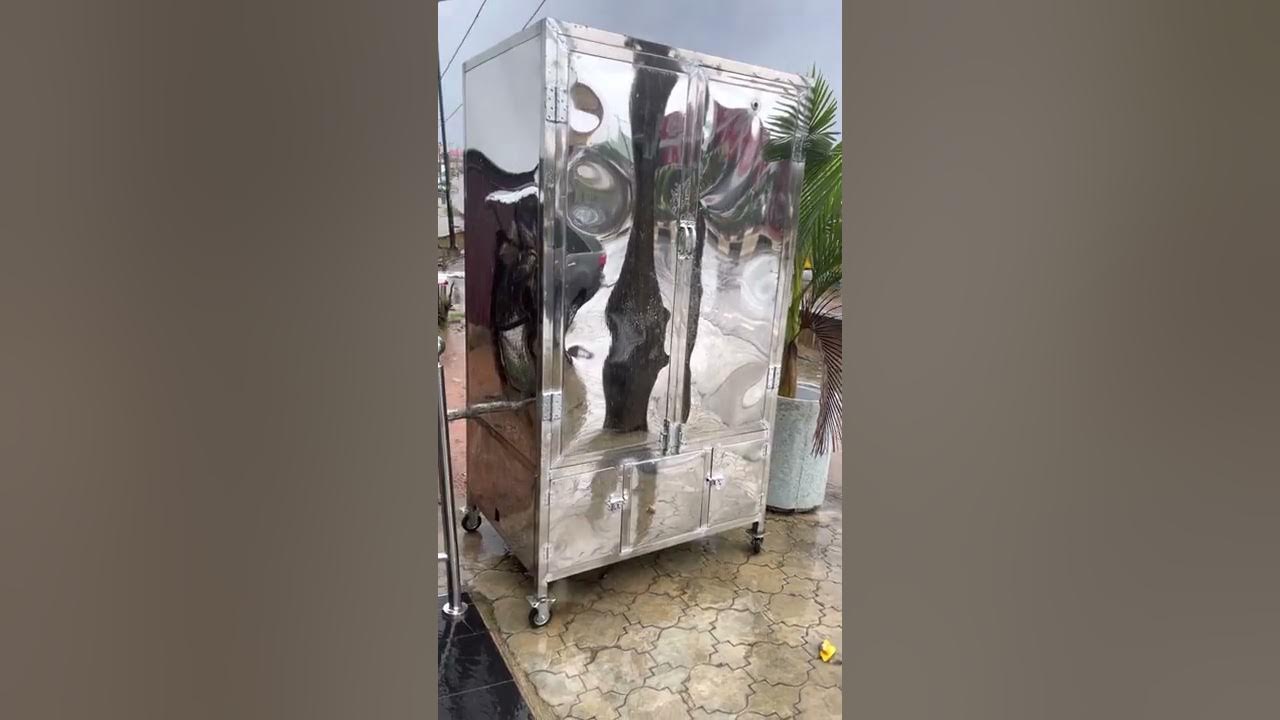 Oven fabrication in Lagos, Nigeria (Oven rain resistance display) YouTube
