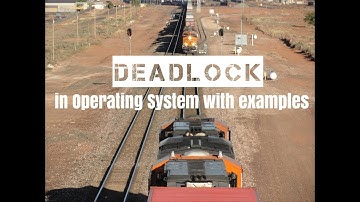 Deadlock in Operating System - Part1 |  With Real Life Examples |