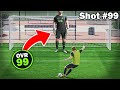 I Took 100 Shots vs 99 Rated Goalkeeper