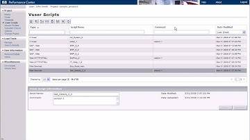HP Performance Center 9.1 - Usability Enhancements