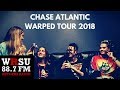 Chase Atlantic Interview - Warped Tour 2018 - WRSU