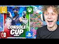 I Hosted a $1000 CONSOLE Tournament In Fortnite! (Switch, Xbox, PS5, Mobile)