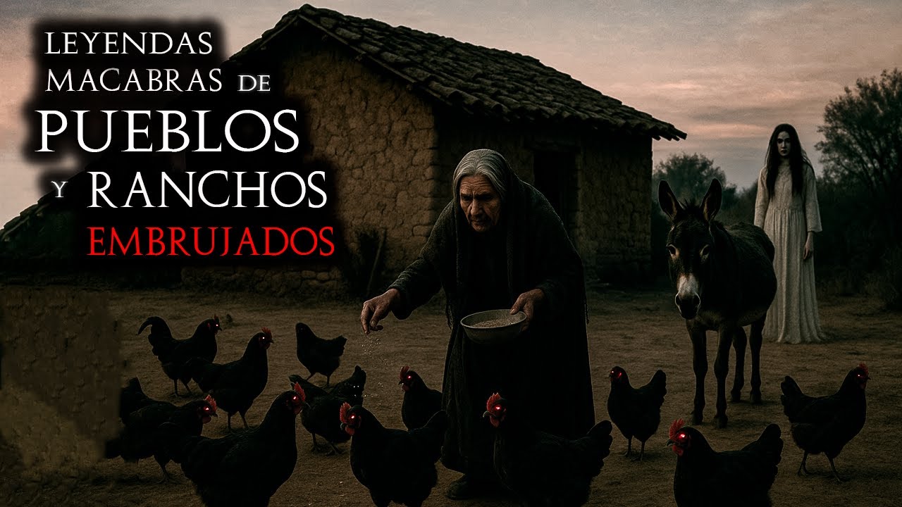 EL RANCHO DE LA BRUJA | 9 LEYENDAS de TERROR de RANCHOS Y PUEBLOS EMBRUJADOS | TERROR REAL