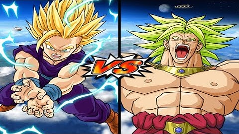 Epic ZC & ZC2 - Teen Gohan SSj2 VS Broly LSSj*Red Potara* | Dragon Ball Z Budokai Tenkaichi 3