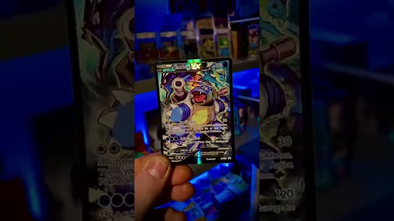 You’re all here?! Blastoise EX XY Promo Pokemon Card 