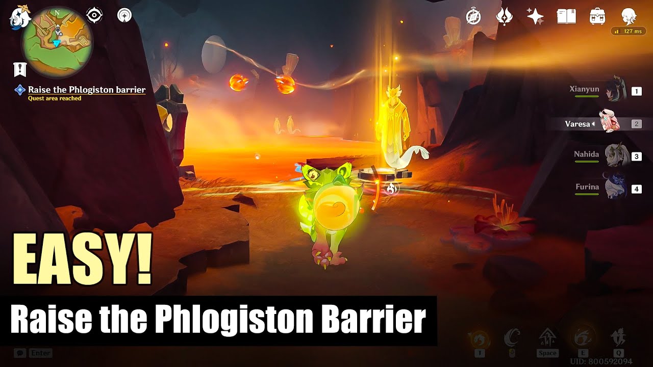 Raise the Phlogiston Barrier | Once the Sacred Seat of Judgment | Genshin Impact 5.5