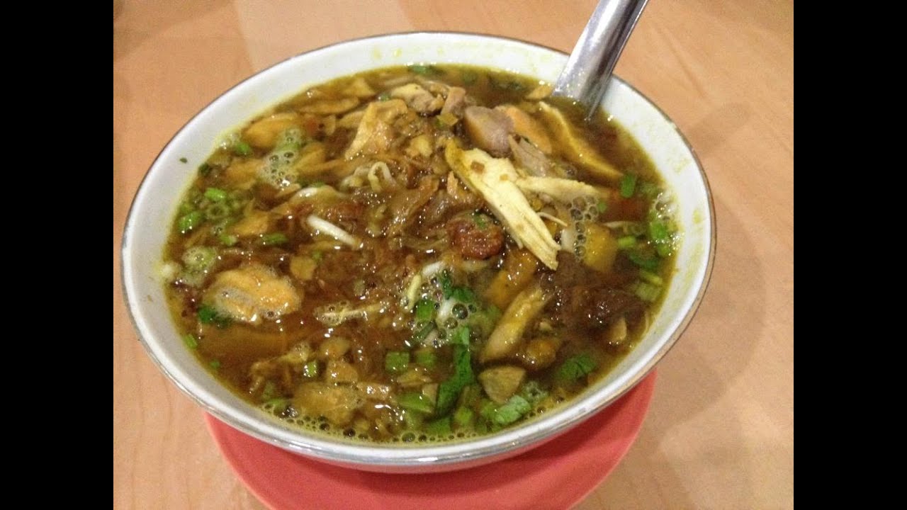 Resep Masakan Soto  Ayam Kampung YouTube