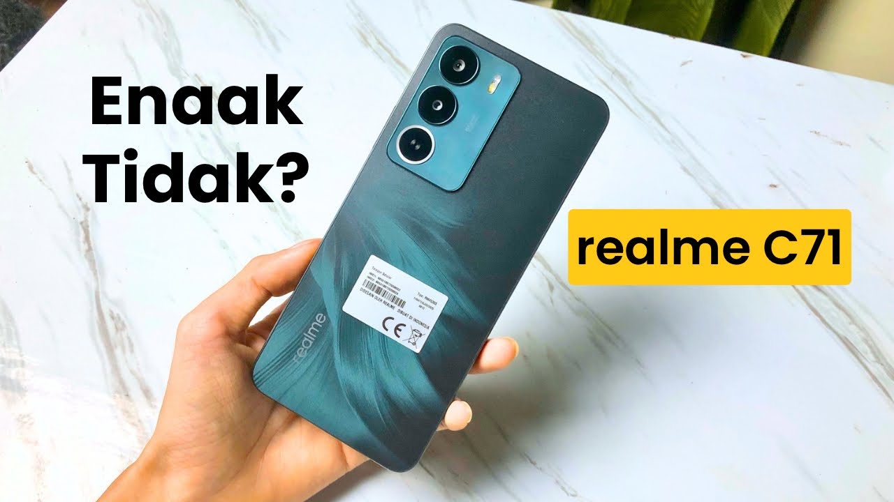 Enak-Tidak Pakai realme C71? Tonton Sebelum Beli!