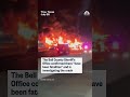Deadly multi-vehicle crash leads to fiery scene on Texas highway
