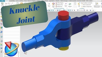 Knuckle Joint Assembly Design | Siemens NX | UG NX | Assembly Designs