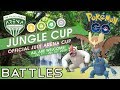 JUNGLE CUP BATTLES POKEMON GO PVP