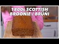 1800s Scottish Broonie  / Brüni Recipe - Orkney Oatmeal Gingerbread - Old Cookbook Show
