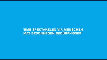 Fondation EME : aimé ou aime ? ¦ Spektakelen vir Menschen mat besonnegen Bedürfnisser