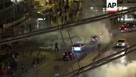 Volley of tear gas fired in Marseille