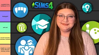 ULTIMATE SIMS 4 DLC TIER RANKING