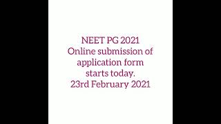 NEET PG 2021