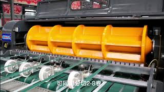 CHM precision high speed sheeter cutting thin paper from 40-550GSM