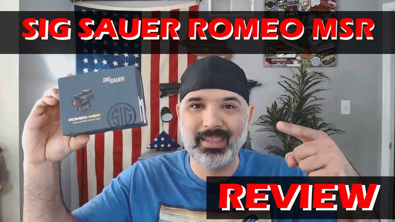 Sig Sauer Romeo MSR Red Dot Review - YouTube