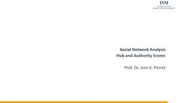 Social Network Analysis - Hub and Authority Scores - HITS (Theory and with Gephi)