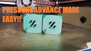 Klipper Pressure Advance Tuning MADE EASY!