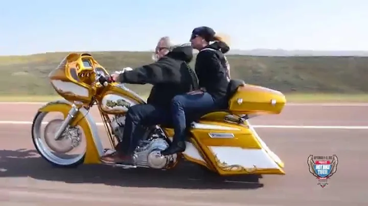 Hot Bike Tour, look at Jerry Covington Custom Build