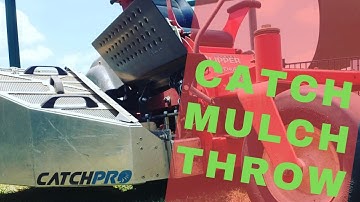 Using the Advanced Chute System with a Catch Pro Grass Catcher for a leaf clean up