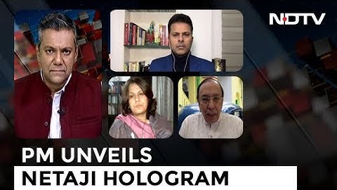 PM Modi Unveils Hologram Of Netaji Subhas Chandra Bose | Left, Right & Centre