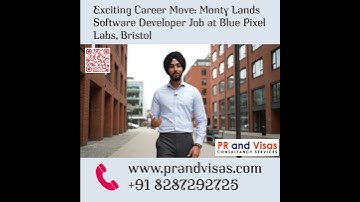 Monty gets a job in Bristol in uk as a software developer #jobs #jobsearch #visa #immigration #job