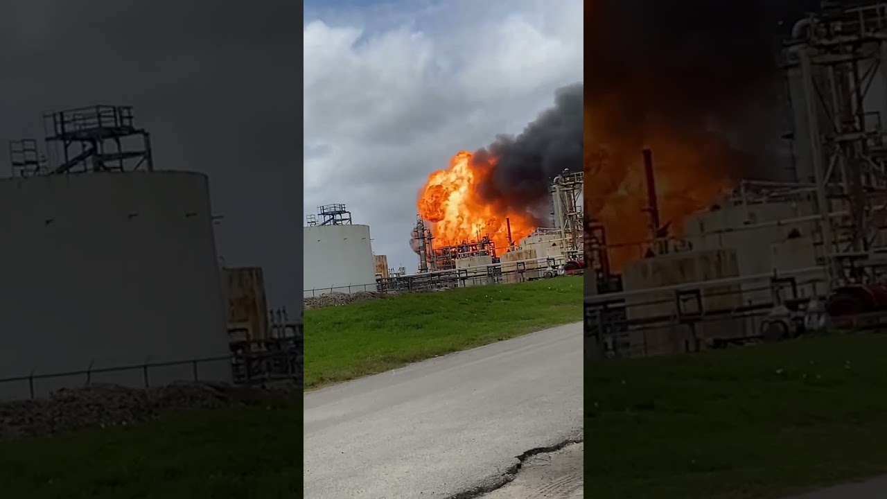 Fire contained after chemical plant explosion rocks east Texas town