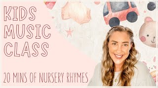 Baby Music Class (full class) | Preschool Songs & Nursery Rhymes | Educational Songs for Children