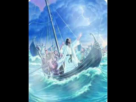 الرب يسوع تهدئة العاصفة تأمل من انجيل متى 8