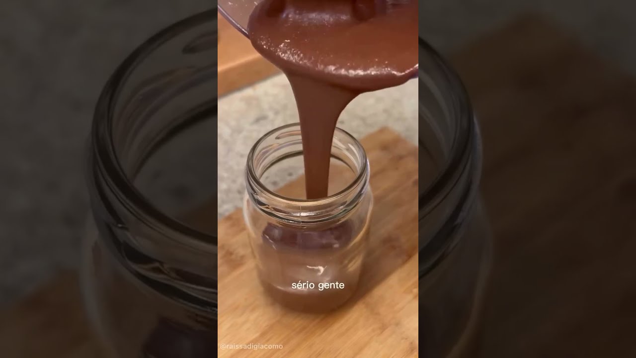 FAÇA SUA NUTELLA PARA SOBREMESA FÁCIL COM APENAS 2 INGREDIENTES  | VEGANA, SAUDÁVEL #VEGAN #VEGANO