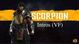 Mortal Kombat 11 - Tous les intros/dialogues de Scorpion (VF)