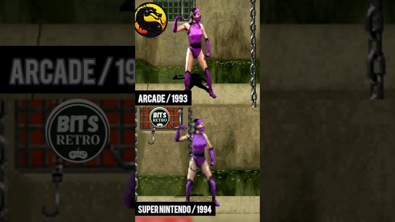 COMPARAÇÃO: ARCADE VS. SNES EM MORTAL KOMBAT II 