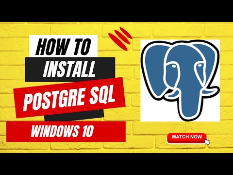 How to Download And Install PostgreSQL Windows 10 2023 || Install PostgreSQL Guide Step By Step 2023