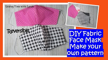 HOW TO MAKE A FACE MASK PATTERN (STEP BY STEP TUTORIAL)