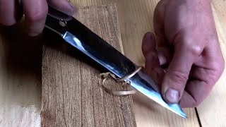 Knife Making Unique Knife From A Hedge Shears