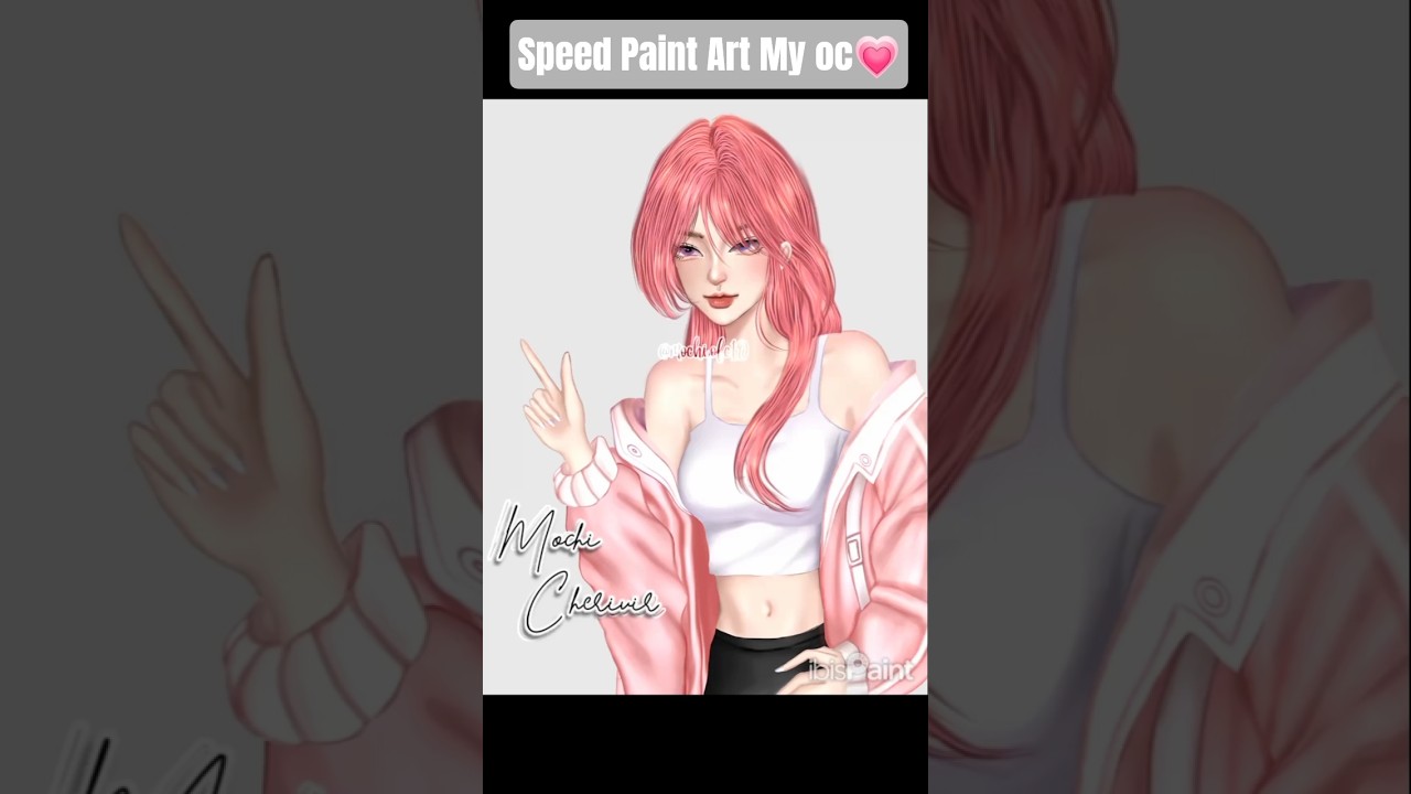 SPEED PAINT #ART MY #OC😋💗up ini dulu yaa🥰 #subscribe