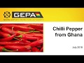 Sector profile chilli pepper from ghana