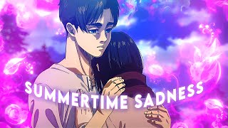 Summertime Sadness - AOT last episode [Edit/AMV]!