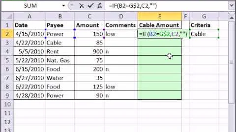 Excel Magic Trick 643: IF Function to Pull Data From A Different Column
